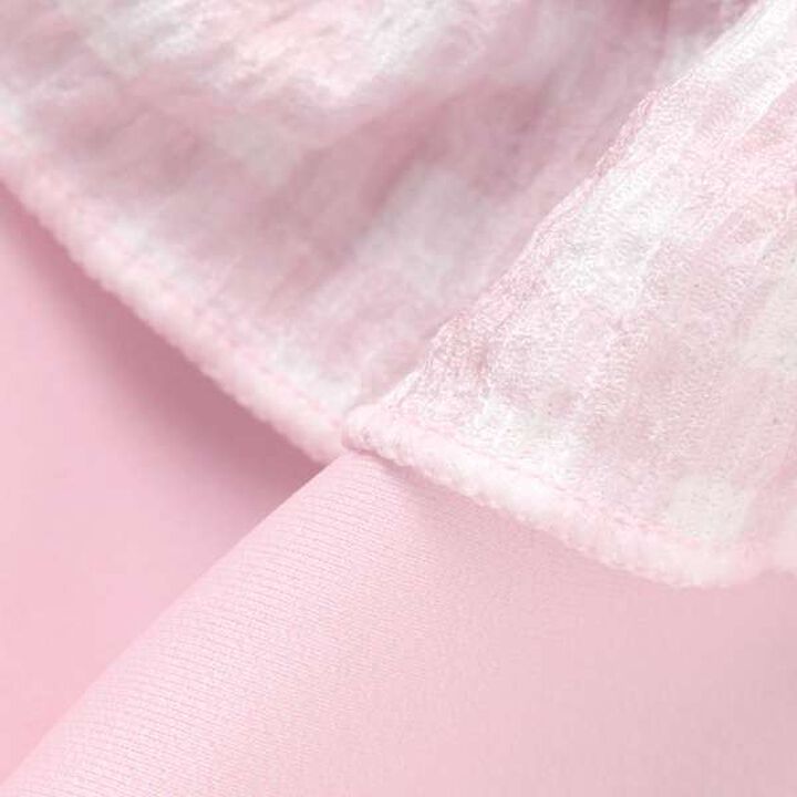 [SWIM] Off-Shoulder Frill Separate Swimsuit,Light pink, medium image number 13