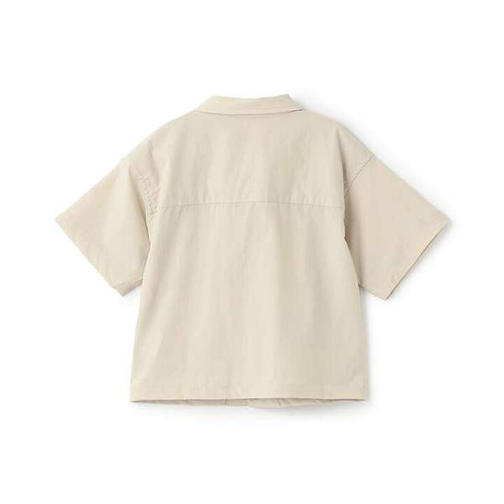 [4 WAY] Stretch Half Sleeve Shirt,Navy, medium image number 6