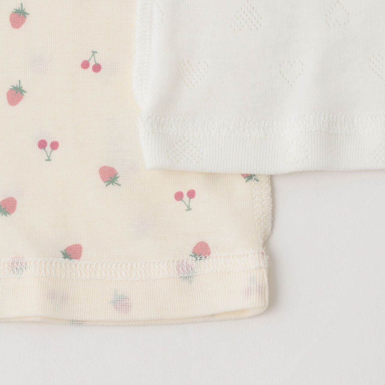 [Weak Acidity] 2-Pack Short-Sleeve Undershirts,Lavender, large image number 4