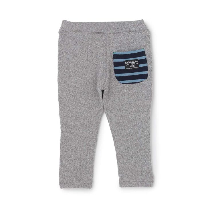 Dinosaur Knit Long-Length Straight Pants,Gray, medium image number 4