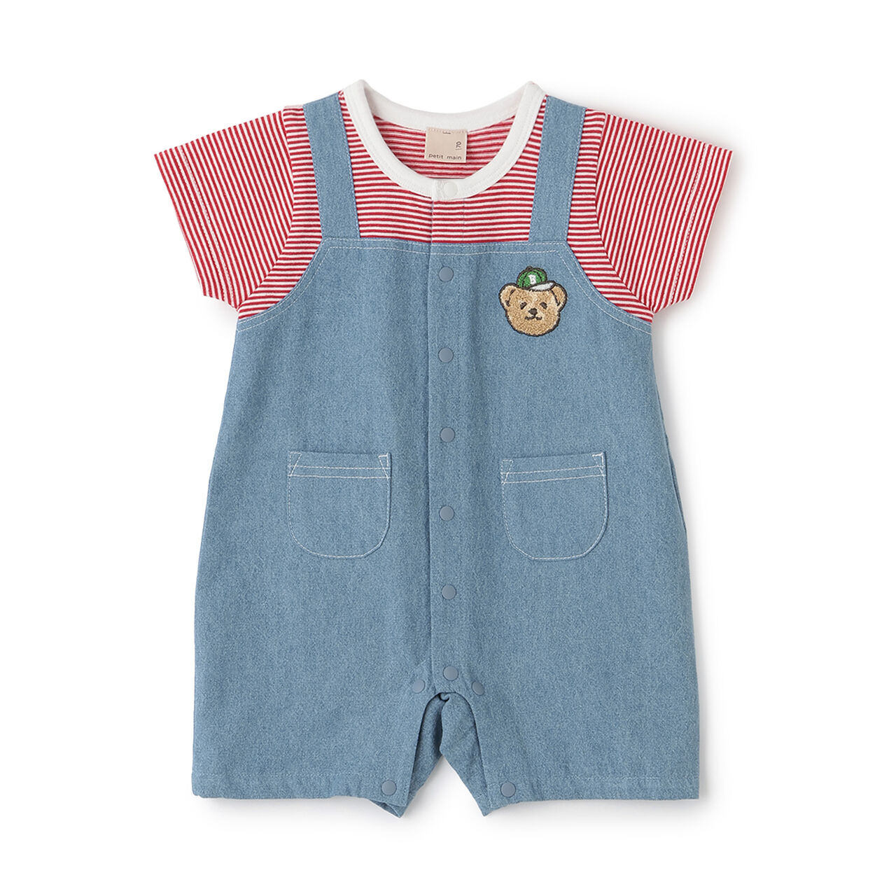 Overall Coveralls,Coral red, large image number 0