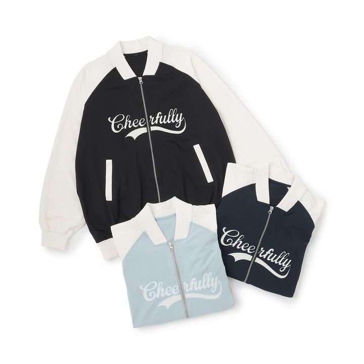 [High-Spec Outerwear] Varsity Jacket,Black, medium image number 10