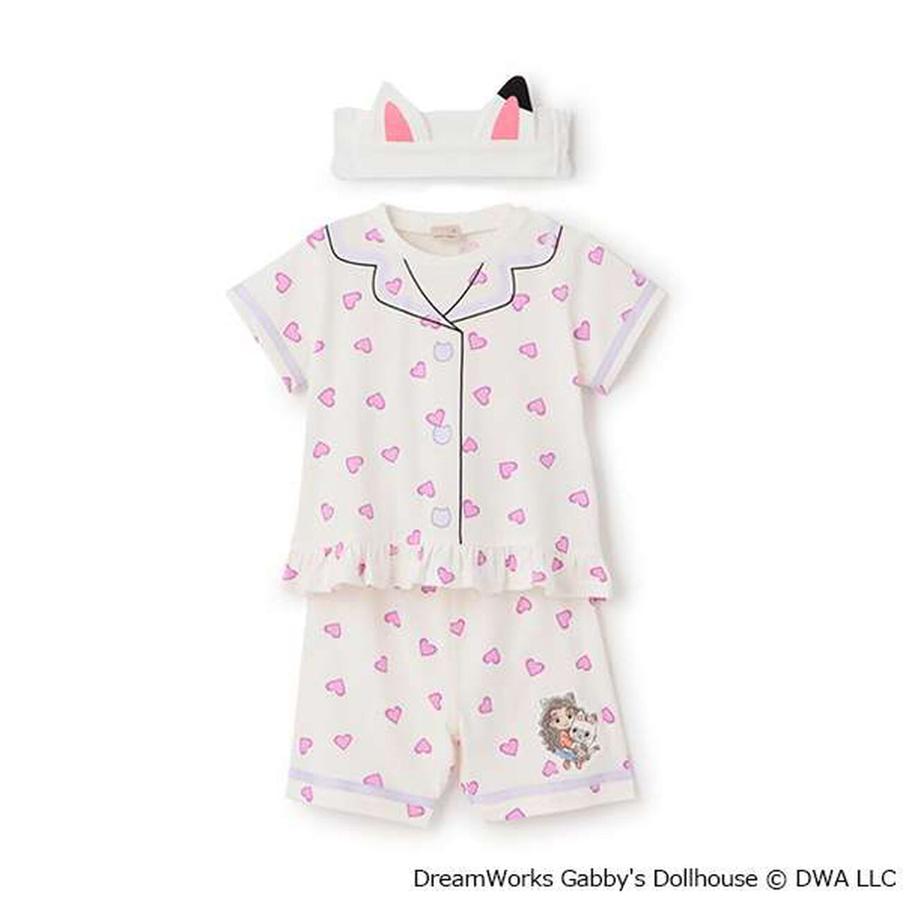 [Gabby] Roleplay Pajamas,Off white, large image number 0