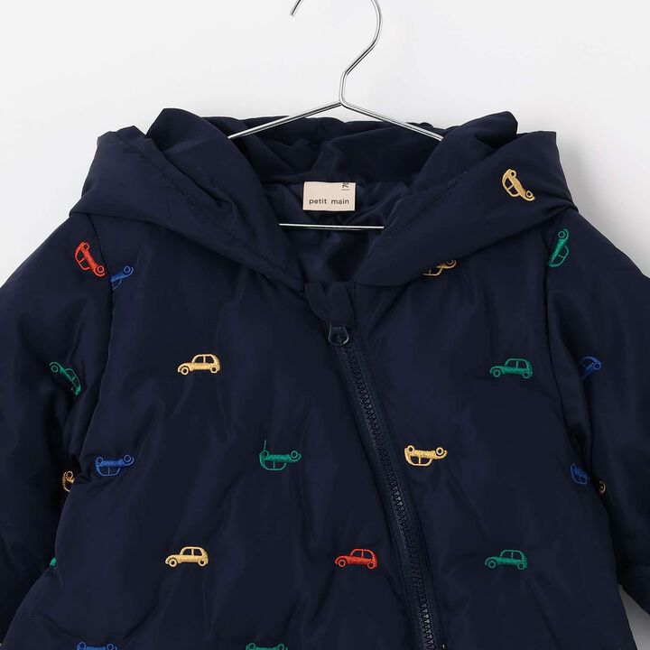 Assorted Embroidered Padded Jumpsuit,Ivory, medium image number 5