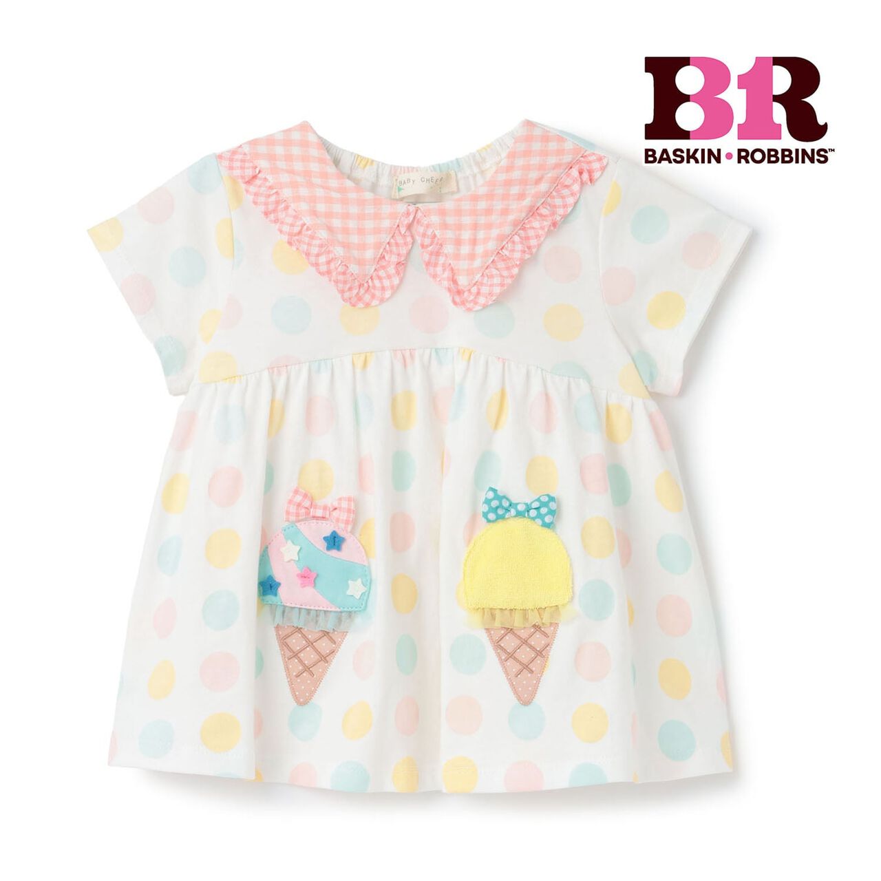[31 Ice Cream] Twin Ice Tunic,Pink, large image number 3