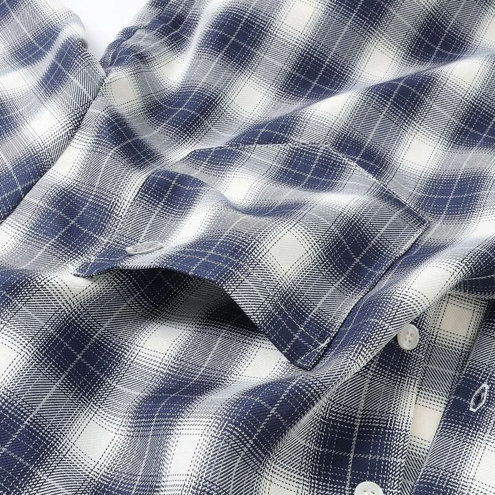 Checkered Shirt with Inner Lining,Black, medium image number 13