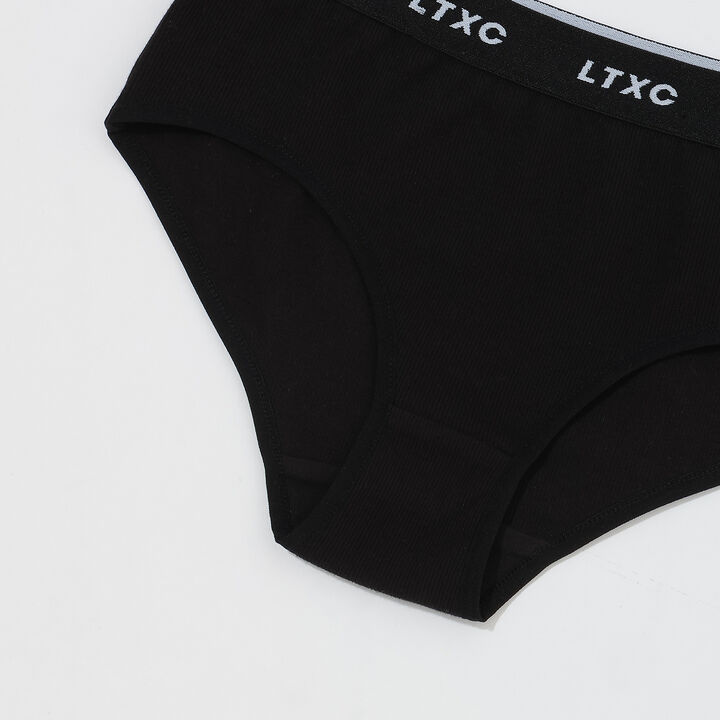[LTXC] Logo Shorts,Black, medium image number 3
