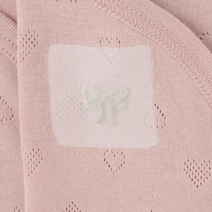 [Weak Acidity] Short Baby Undershirt,Cream, medium image number 3