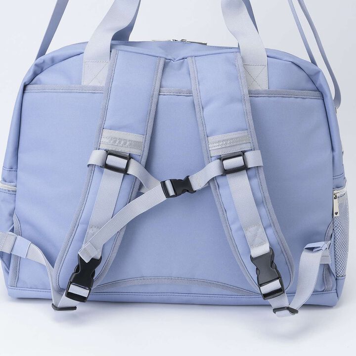 [Water Repellent] 3WAY High-Performance Boston Bag,Light blue, medium image number 8
