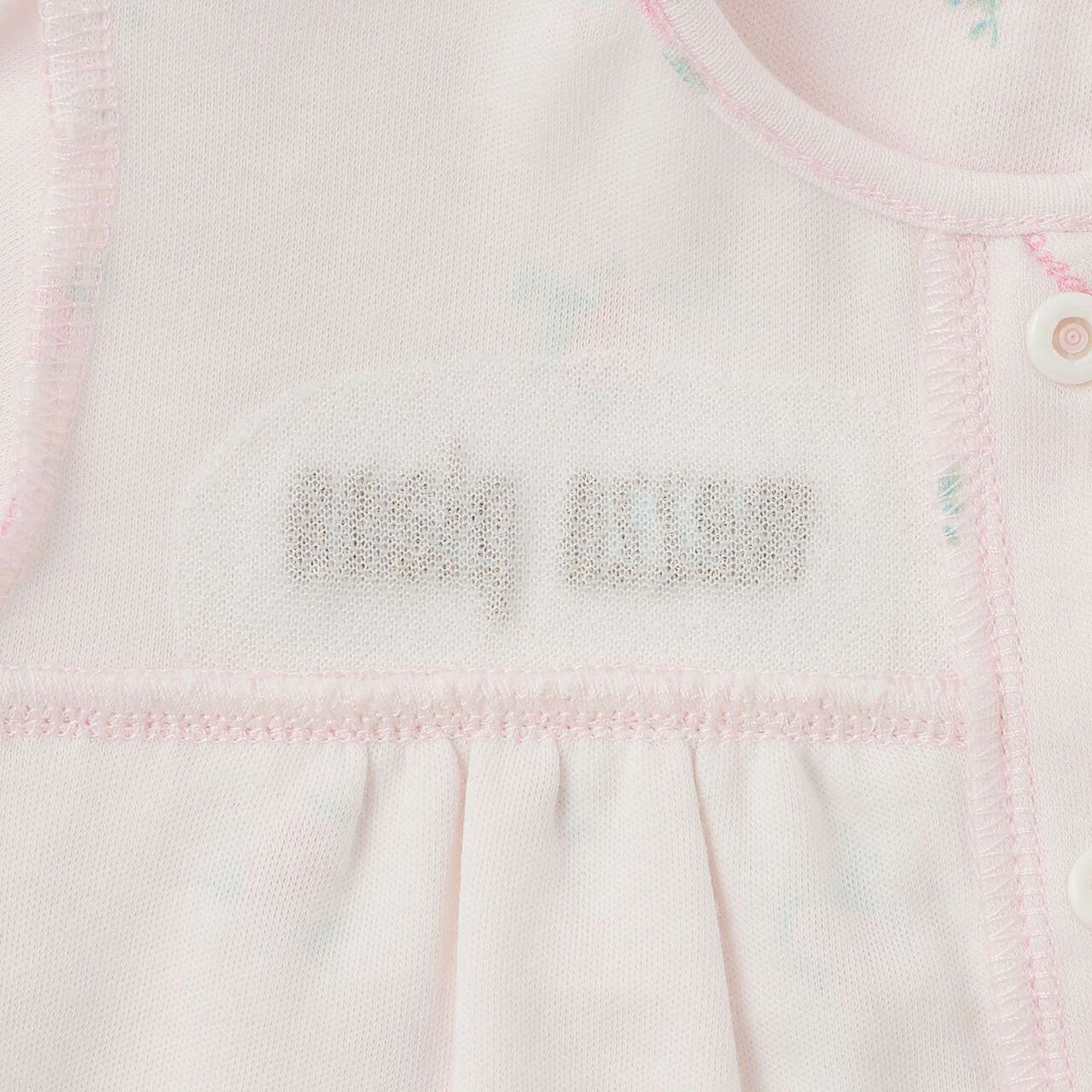 [Box Included] Ribbon & Rose Pattern 2 WAY All-in-One & Socks Set,Off white, large image number 6