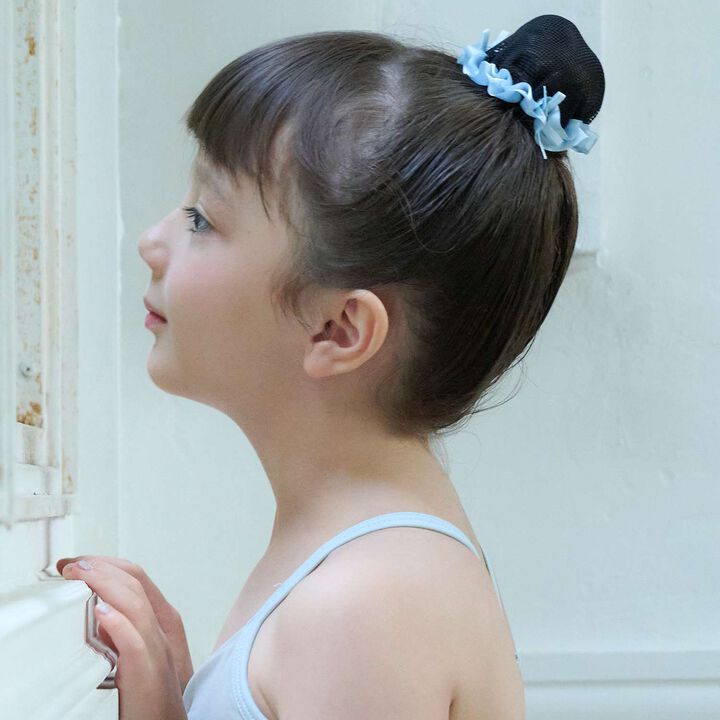 Ballet Petit Ribbon Bun Net,Light pink, medium image number 1