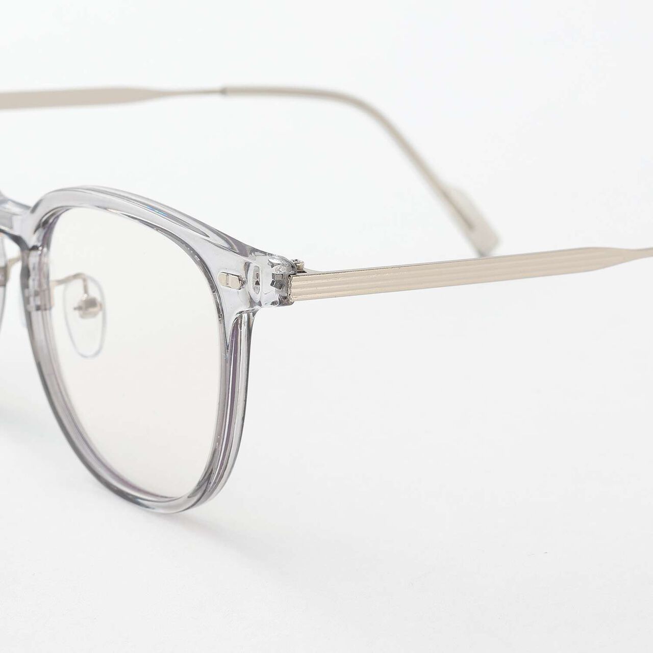 [Photochromic Lens] Fashion Glasses with Case,Gray, large image number 14