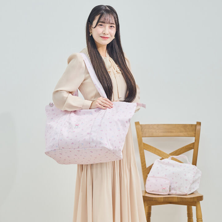 [Mezzo Piano Adults] Carry-On Tote Bag,Light pink, medium image number 3