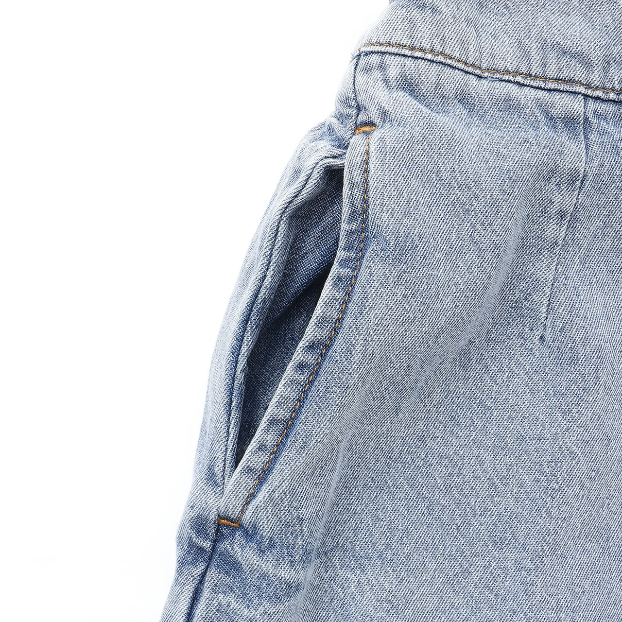 Denim Skirt Set,Blue, large image number 10