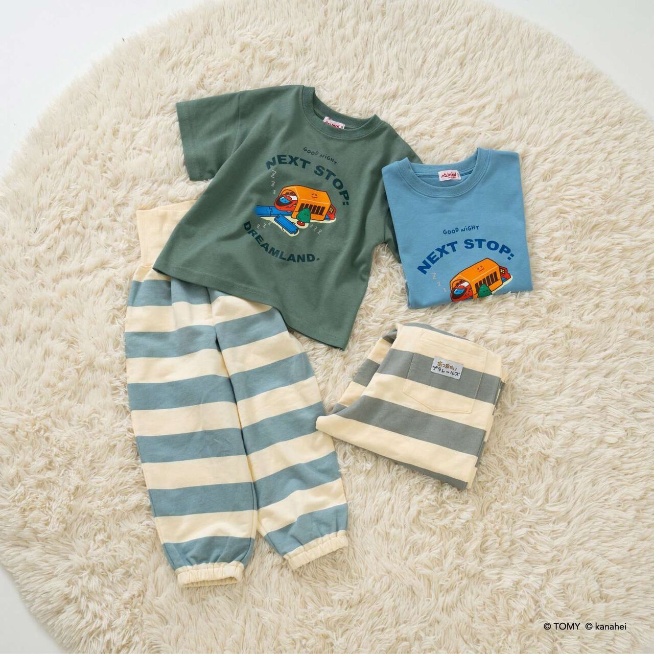 Gather! Plarails Pajamas for Sleep,Light blue, large image number 25