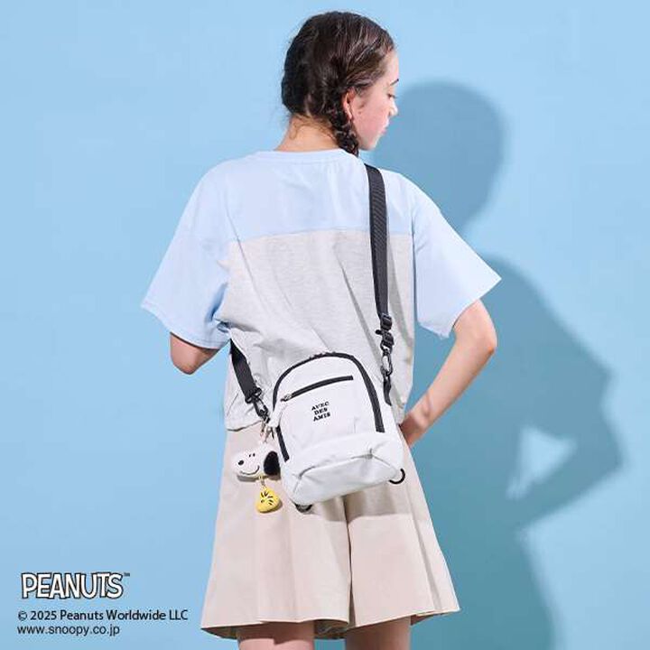 [PEANUTS] Backpack & Shoulder 2 WAY Bag,Black, medium image number 18