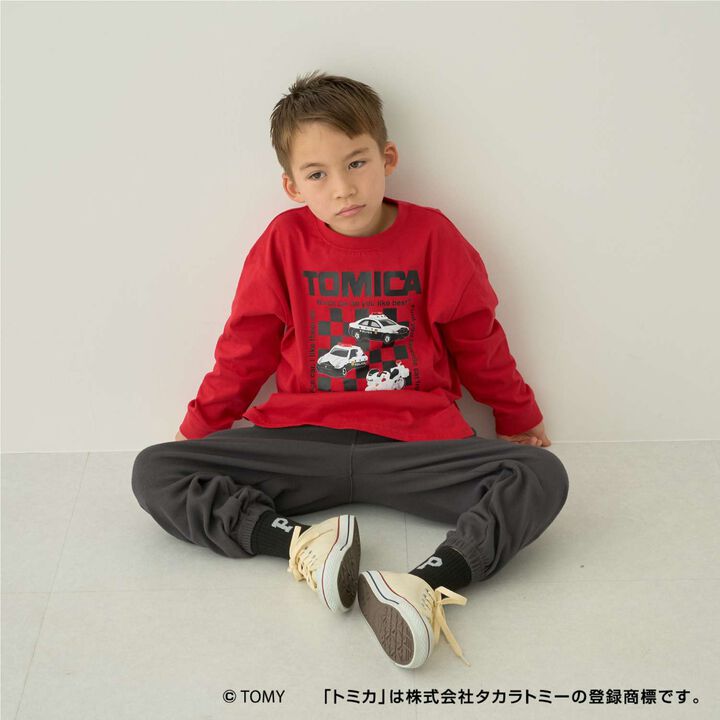 [Tomica] Assorted Print T-Shirt [Kids' Clothing] [Boys],Green, medium image number 1