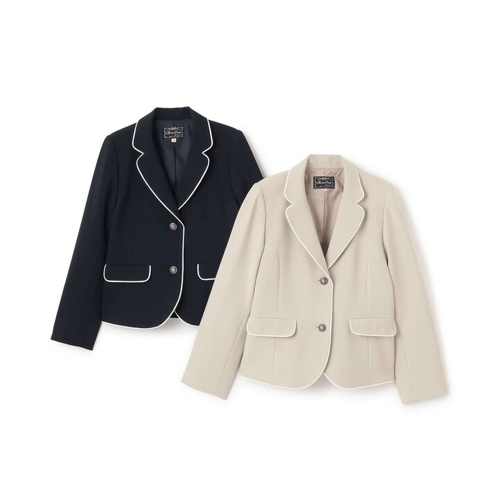 Piping Jacket,Beige, medium image number 9