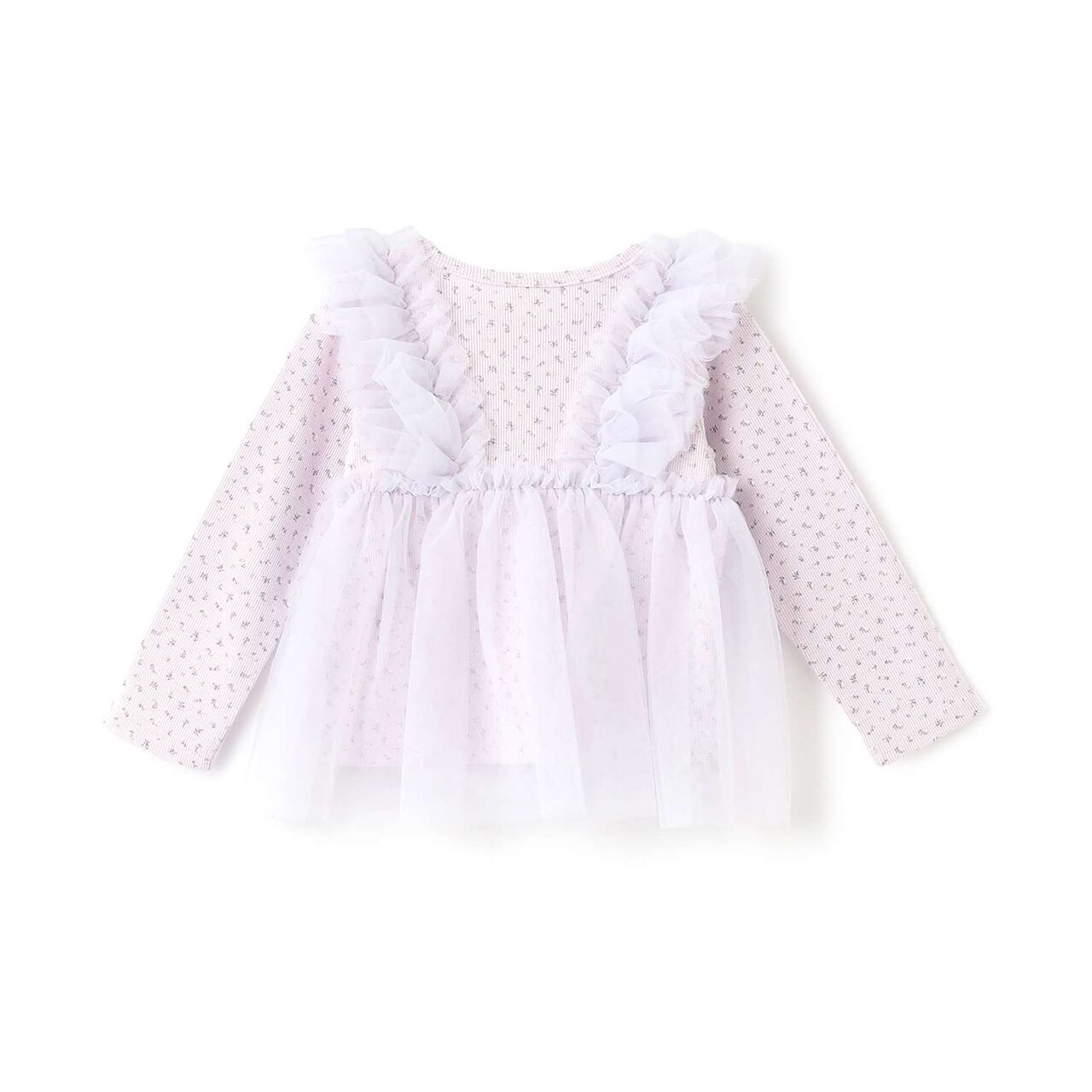 [Link] Tulle Docking Top,Lavender, large image number 5