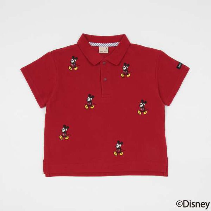 [Disney] Mickey Polo Shirt,Navy, medium image number 19