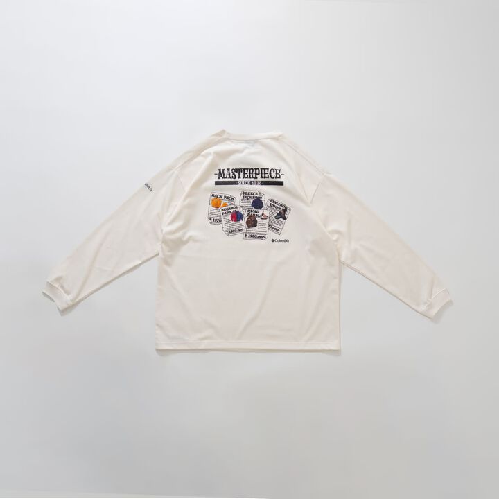 [Columbia] Dad Back Graphic Long Sleeve T-Shirt,, medium