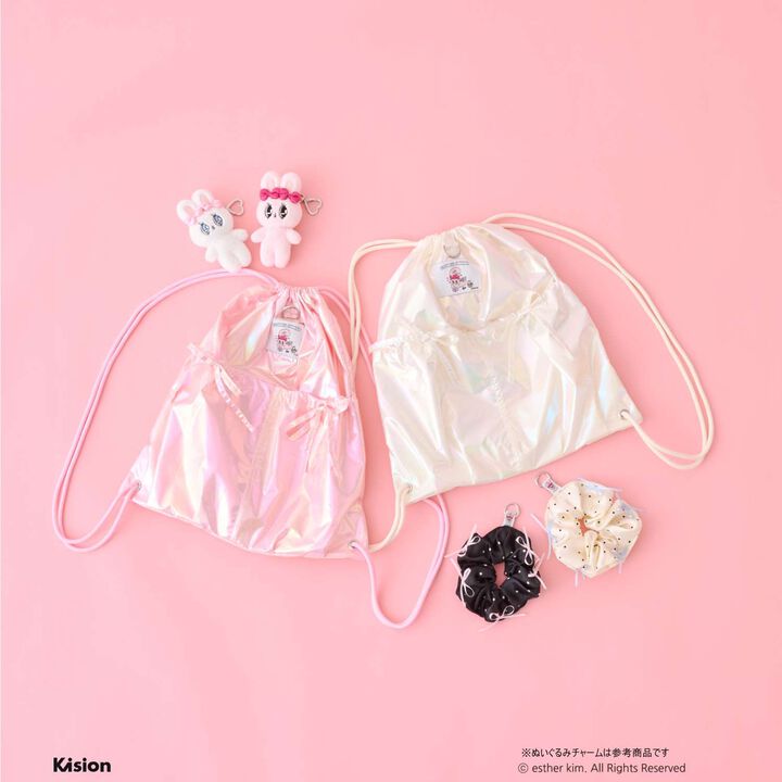 [ESTHER BUNNY] Aurora Knapsack,Pink, medium image number 4