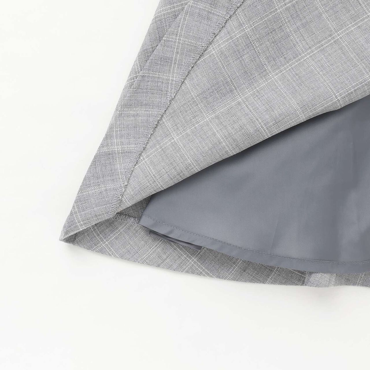 [Graduation Attire] Collared One-Piece Dress,Charcoal gray, large image number 14