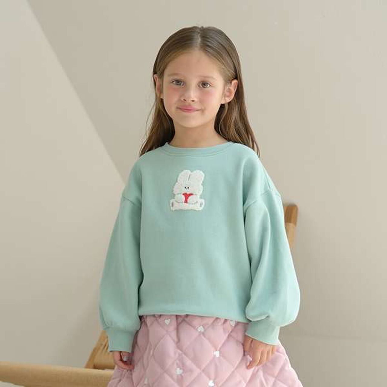 Pilling-Resistant Fleece Sweatshirt,Milky white, large image number 18