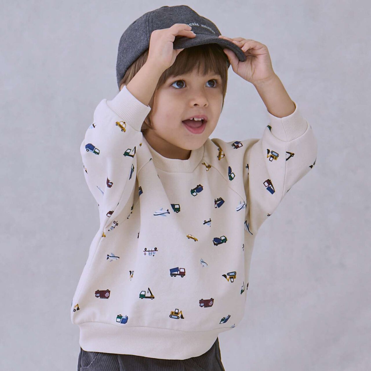 Affordable Boys Sweatshirt,Cream, large image number 5