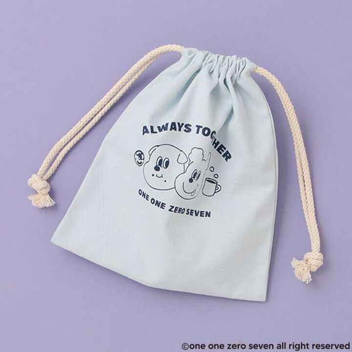 [1107 Iru Iru Gonchiru] Mini Drawstring Pouch,Red, medium image number 11