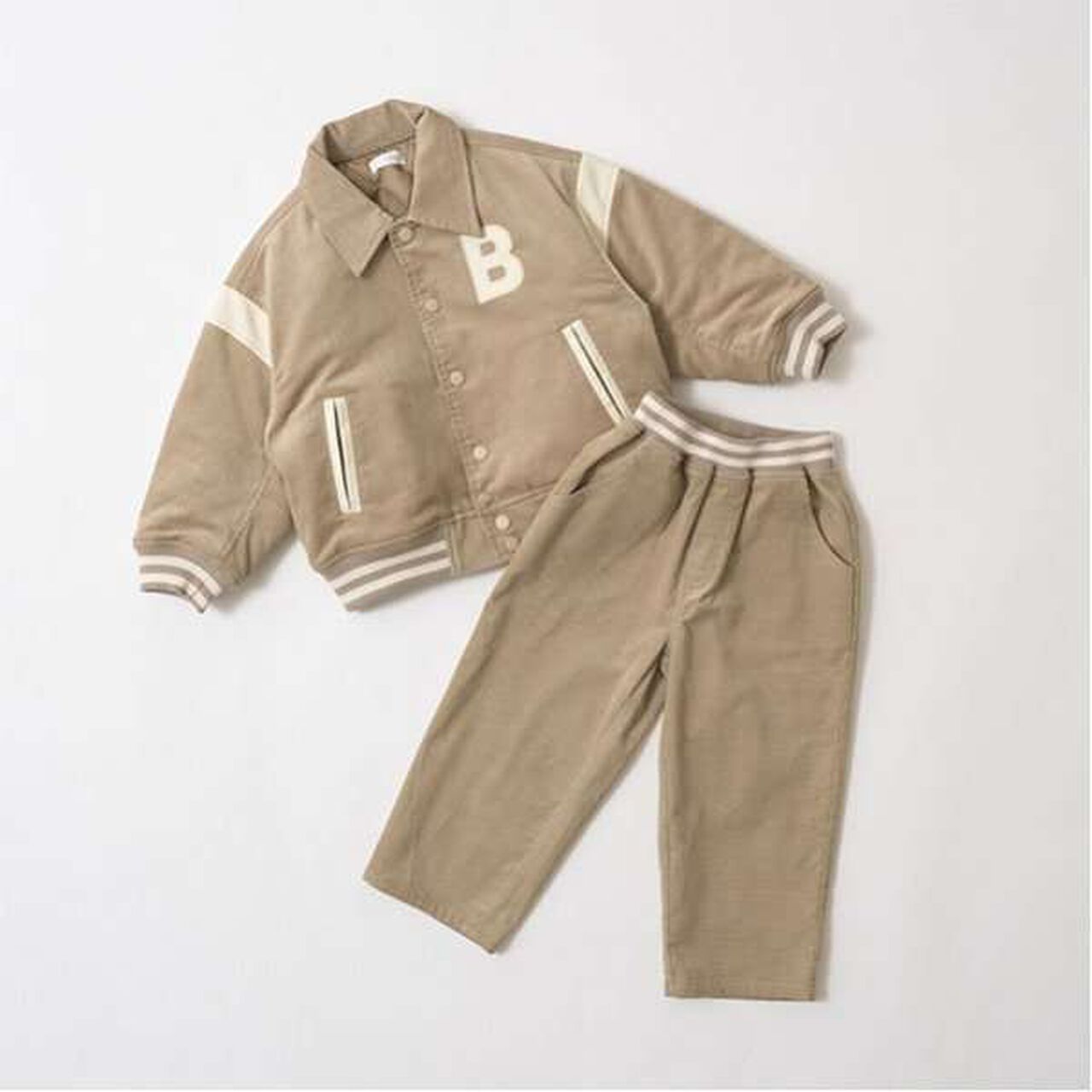 Corduroy Tapered Pants,Deep red, large image number 10