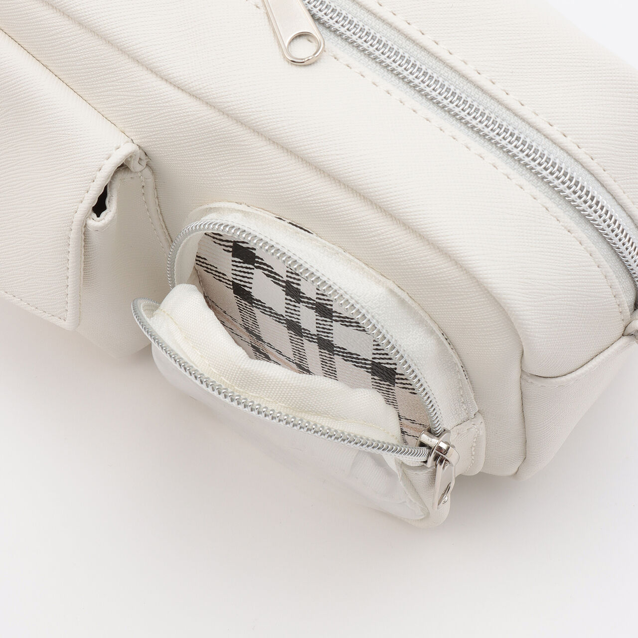 W Pocket Checkered Square SD,Black, large image number 9