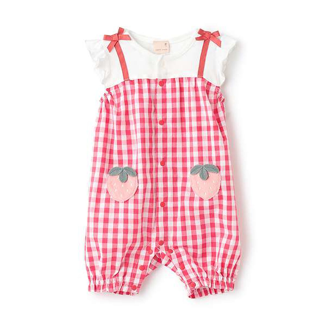 Fruit Motif Coverall,Yellow, large image number 10