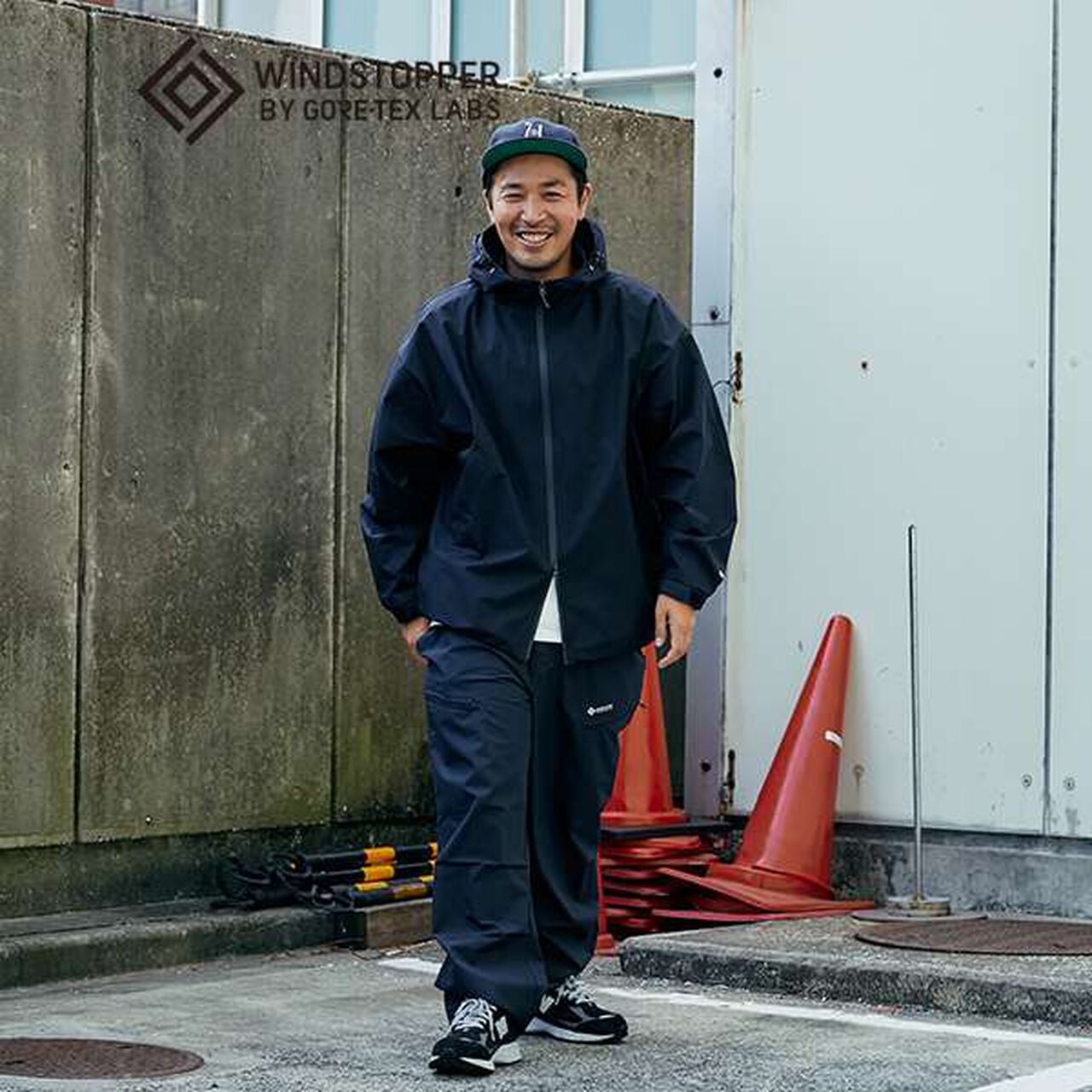 [Adult] [phenix Exclusive] [GORE-TEX] Zipper Hooded Jacket,Navy, large image number 0