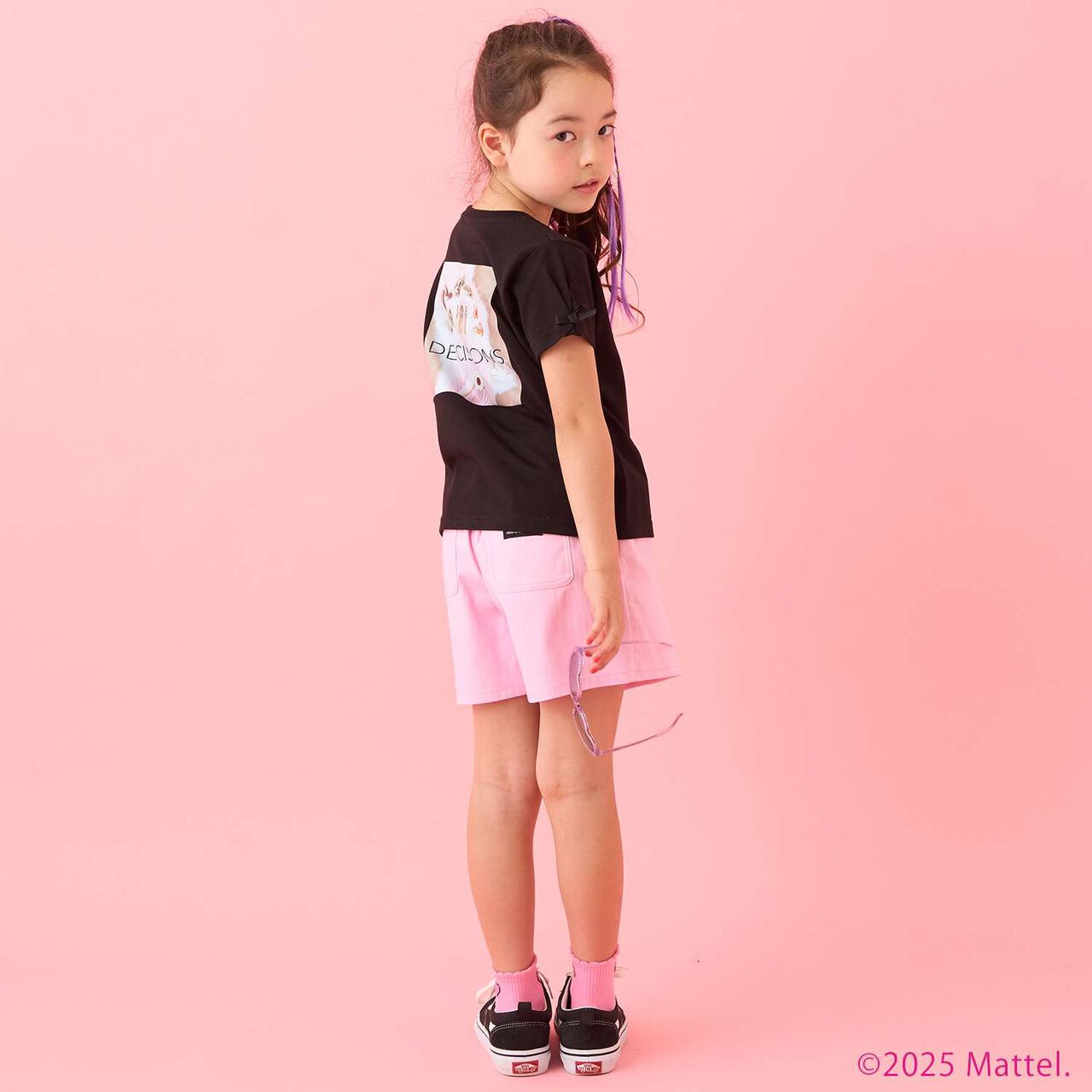 [Barbie] Sleeve Tuck T-Shirt,White, large image number 30