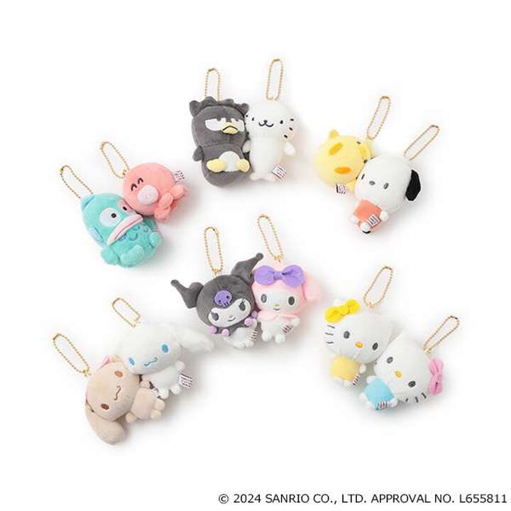 [SANRIO] Niconui Keychain,Emerald green, medium image number 6