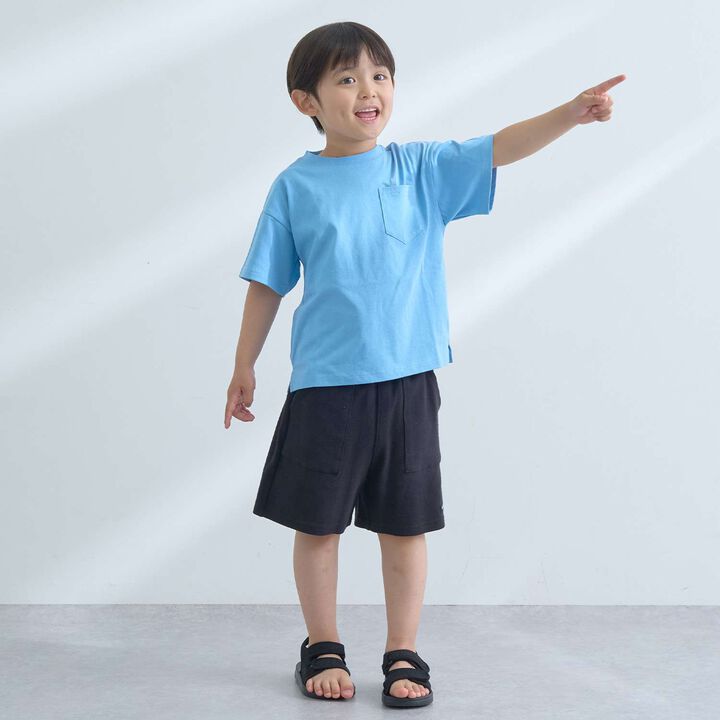 [Stain Resistant, Quick Dry & UV] Comfortable Jersey Loose Fit Basic T-Shirt with Easy Name Tag Attachment,Light green, medium image number 17