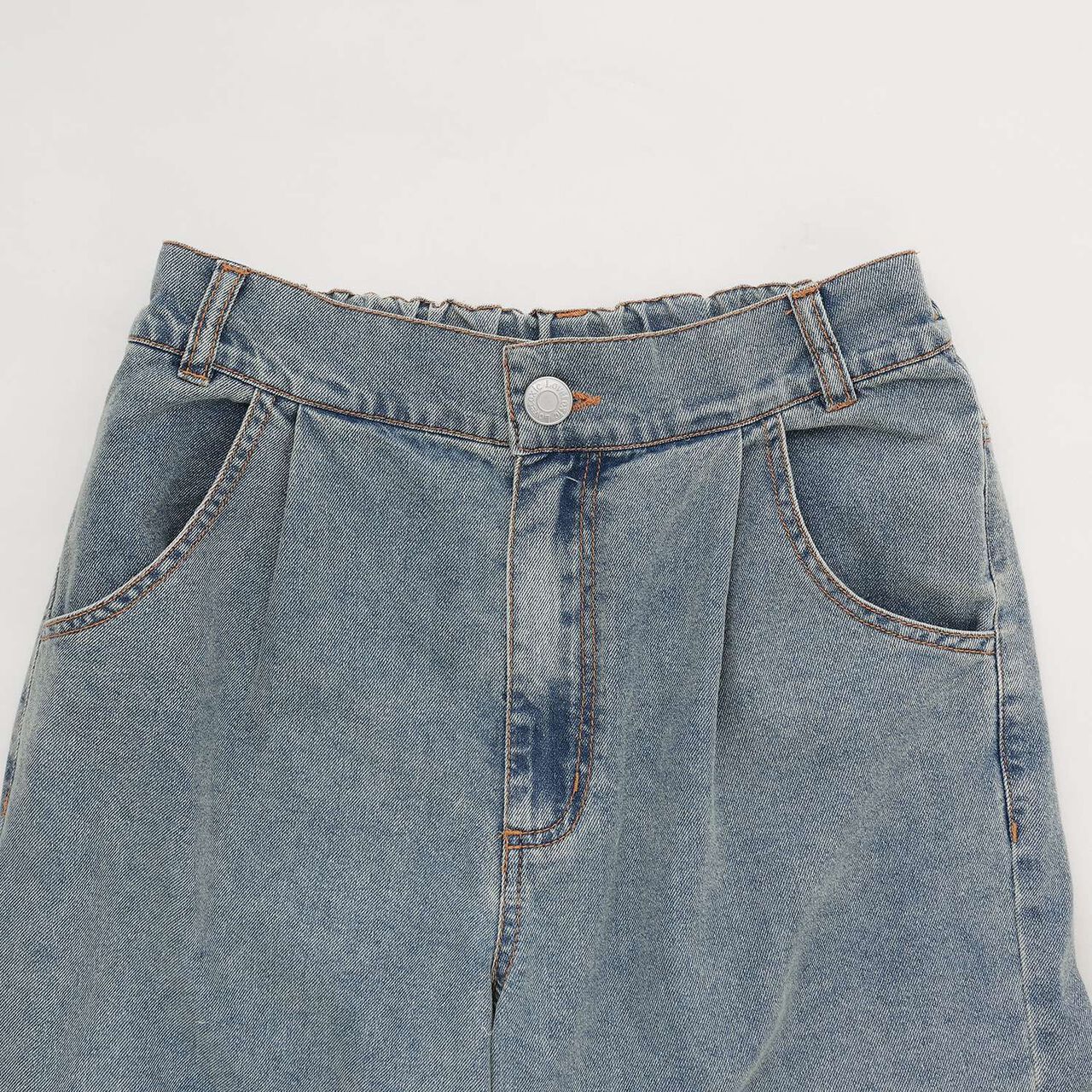 [LTXC / Cool Touch] Denim Pants and Bustier Set,Gray, large image number 15