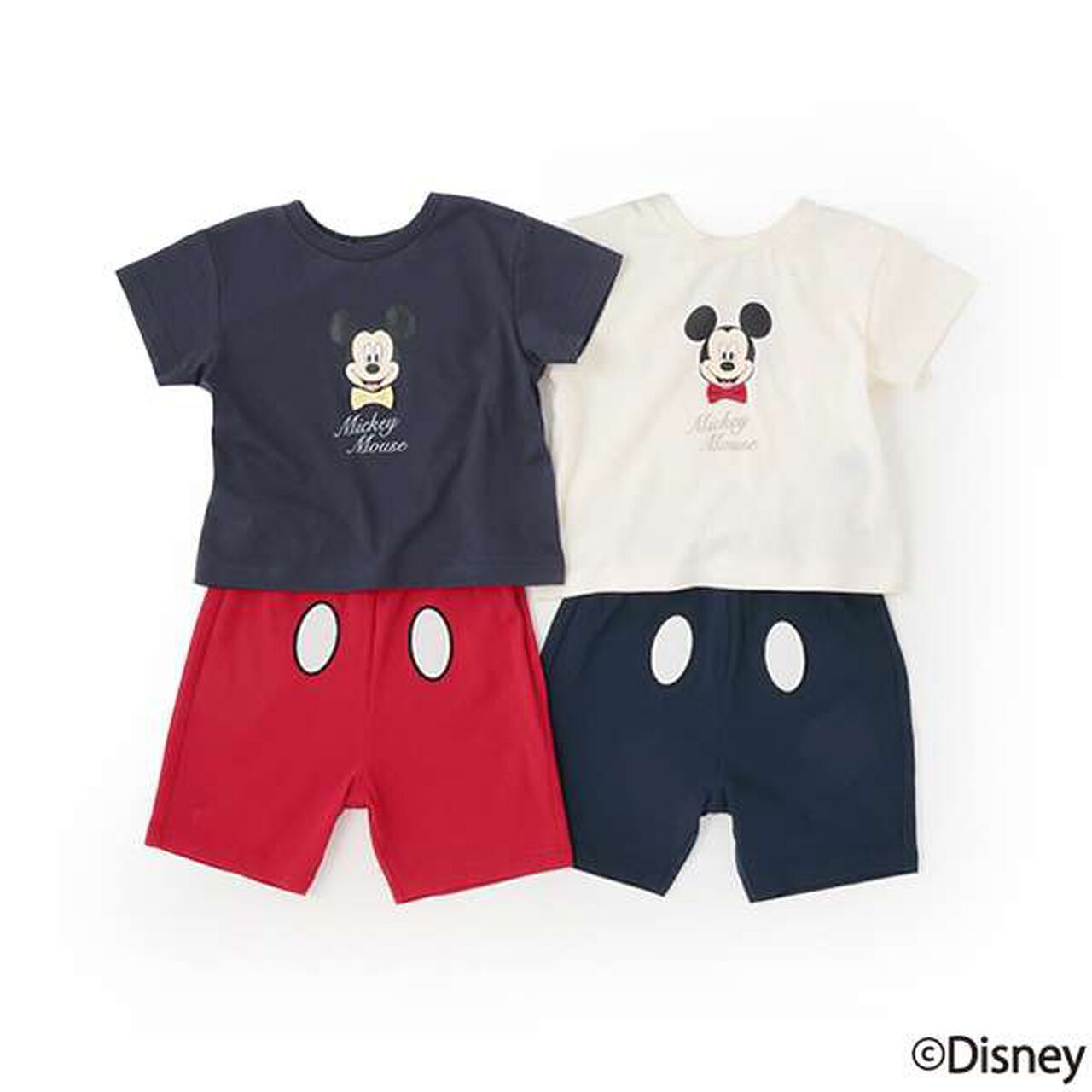 [Disney] Mickey Pajamas,Off white, large image number 15