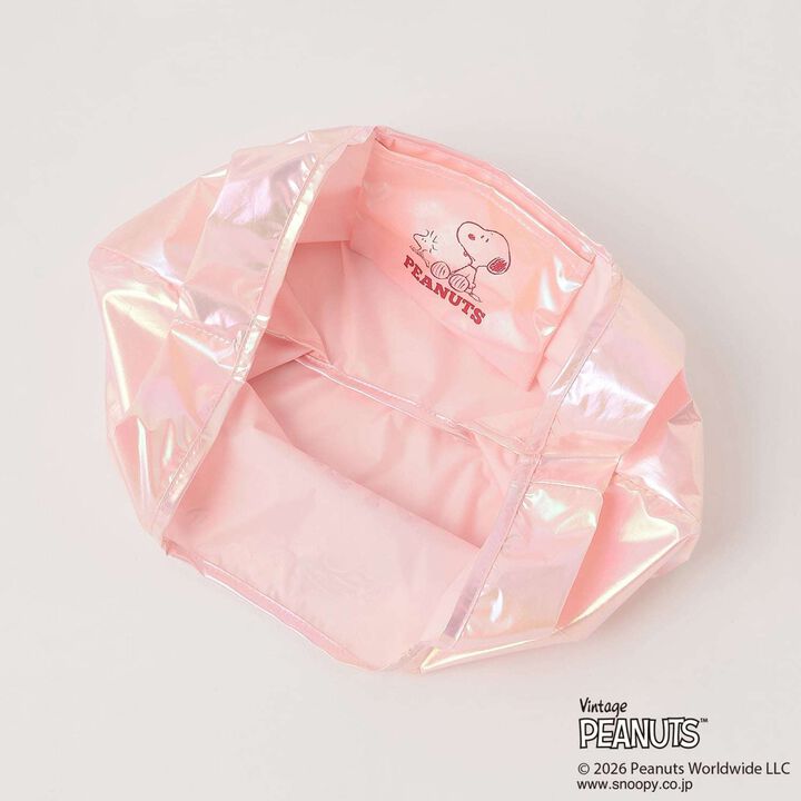 [SNOOPY] Metallic Tote Bag,Off white, medium image number 6