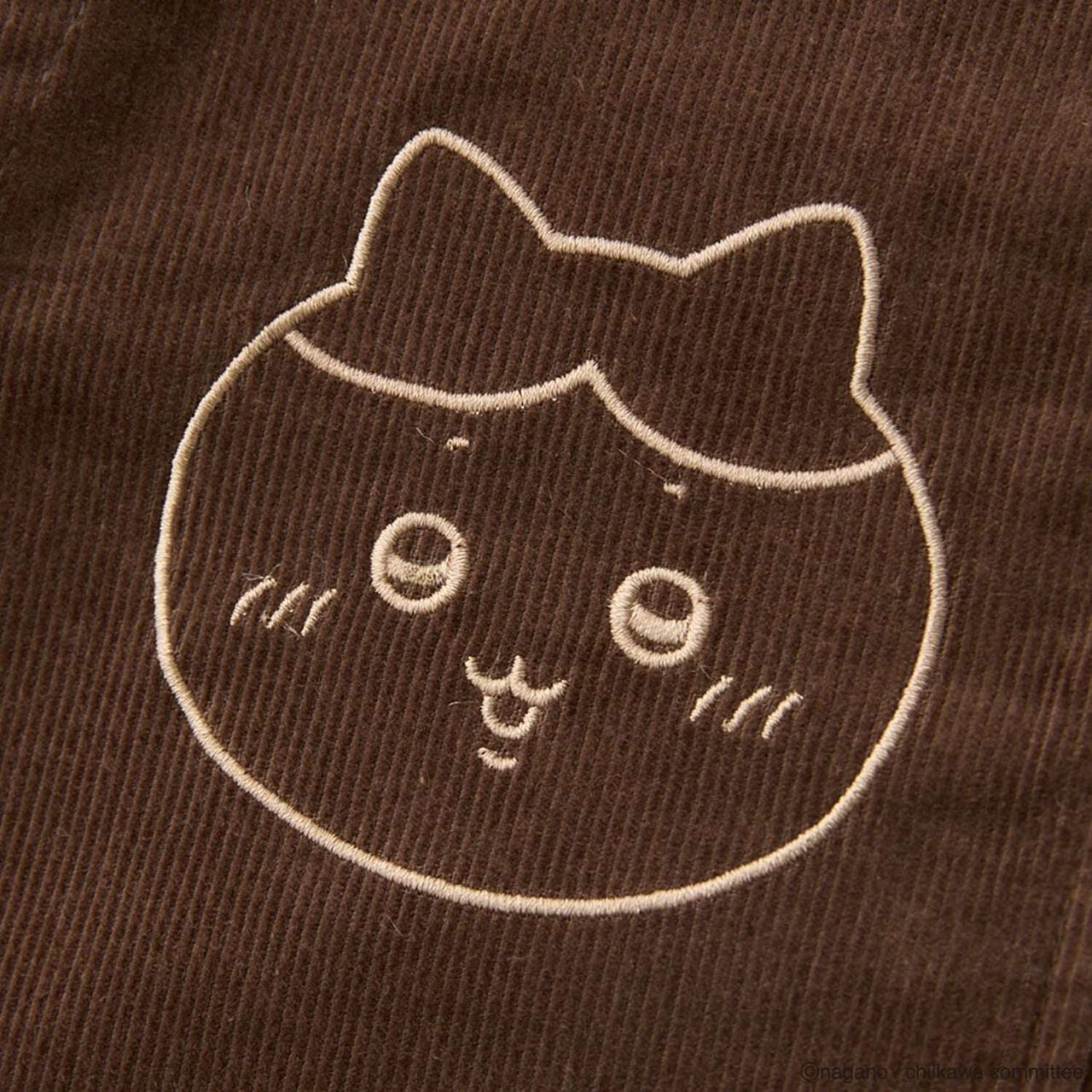 [Anime Chiikawa] Collar Romper & Jumper Skirt Set,Mocha tea, large image number 11