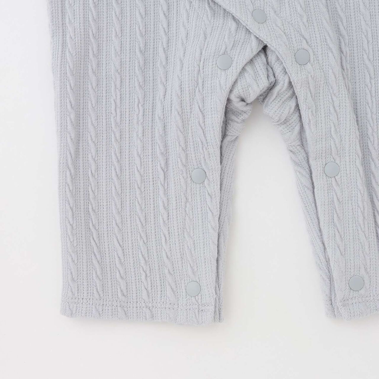 [Link] Shirred Frill Coverall,Pearl white, large image number 5