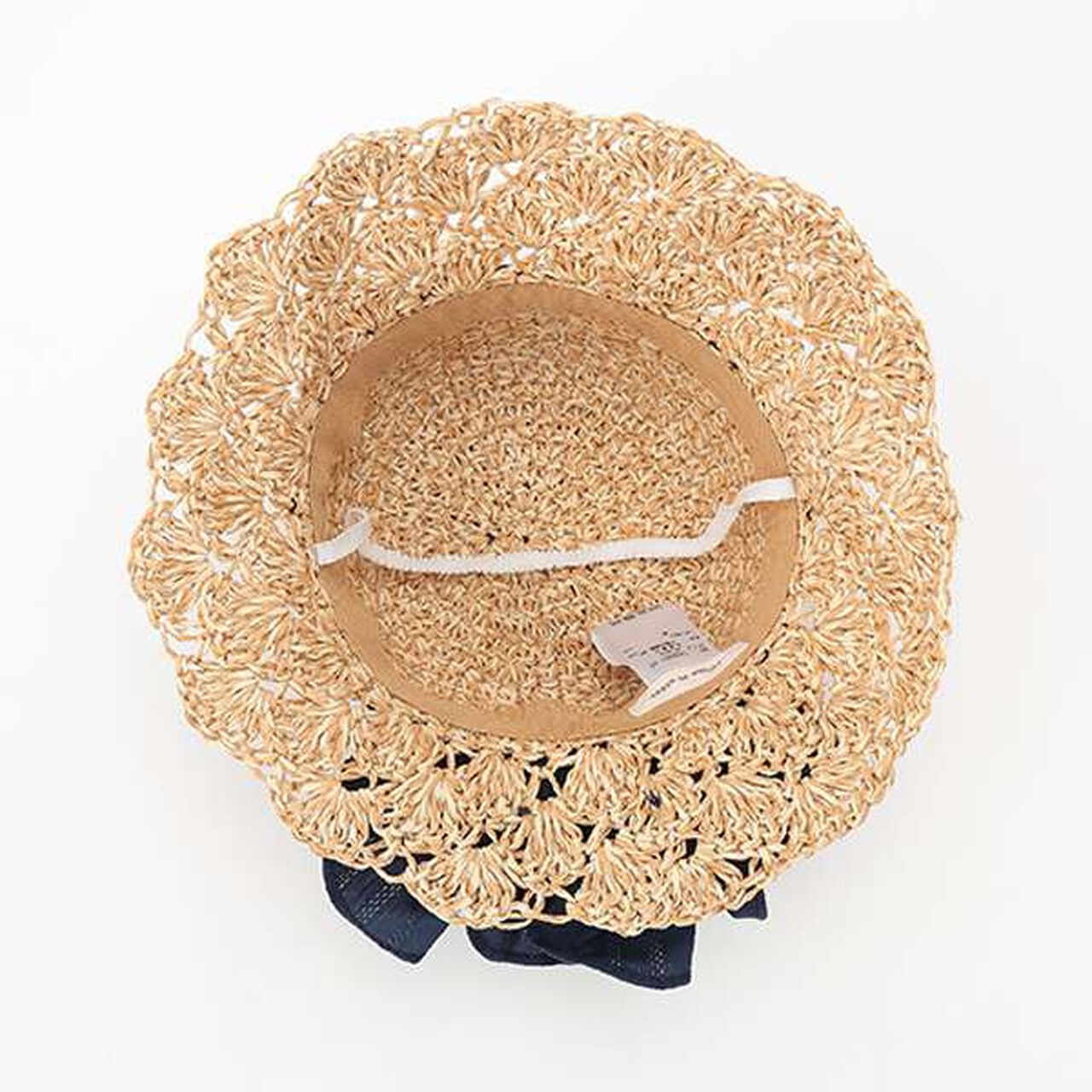 Paper Ribbon Hat,Pearl white, large image number 4