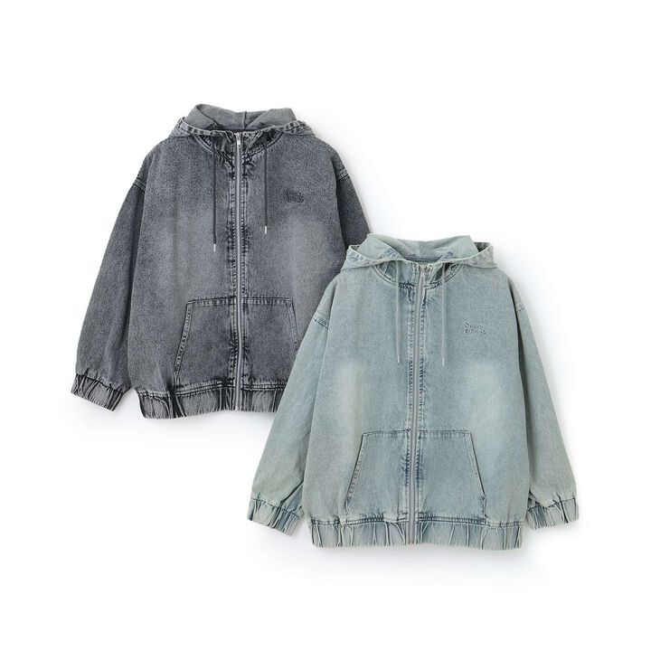 [LTXC] Denim Parka,Gray, medium image number 7