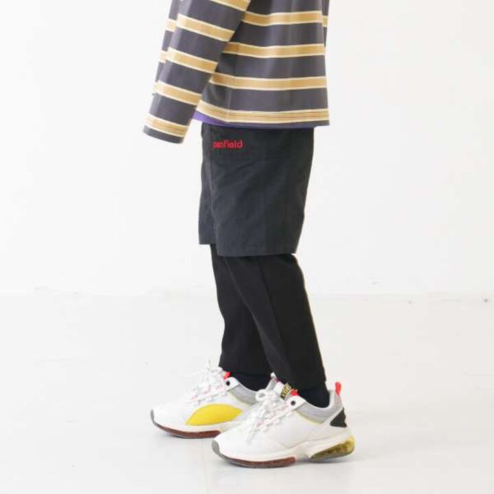 [Penfield] Water and Land Use Matching with Dad Shorts Leggings,Black, medium image number 12