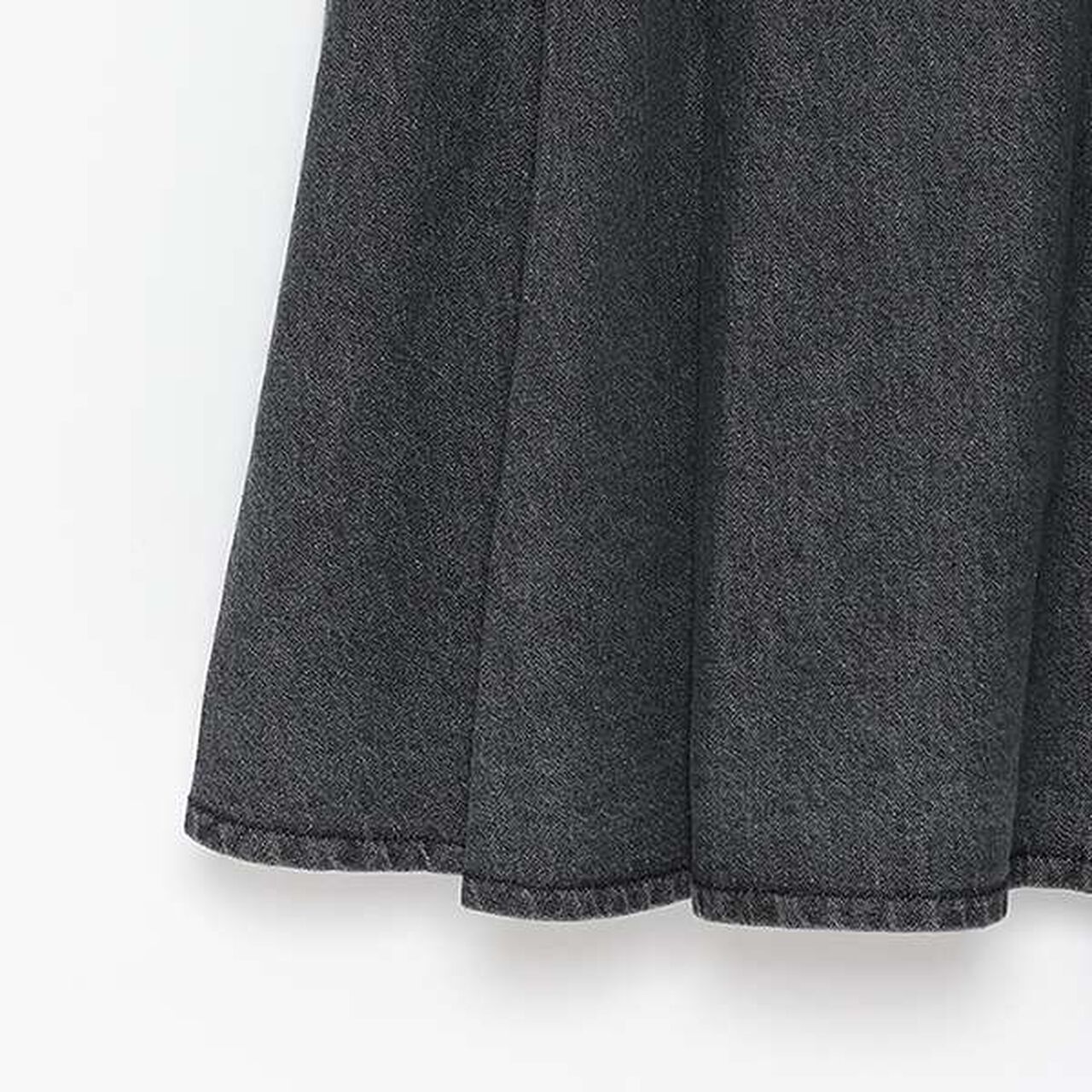 Lace-Up Denim Jumper Dress,Blue, large image number 6