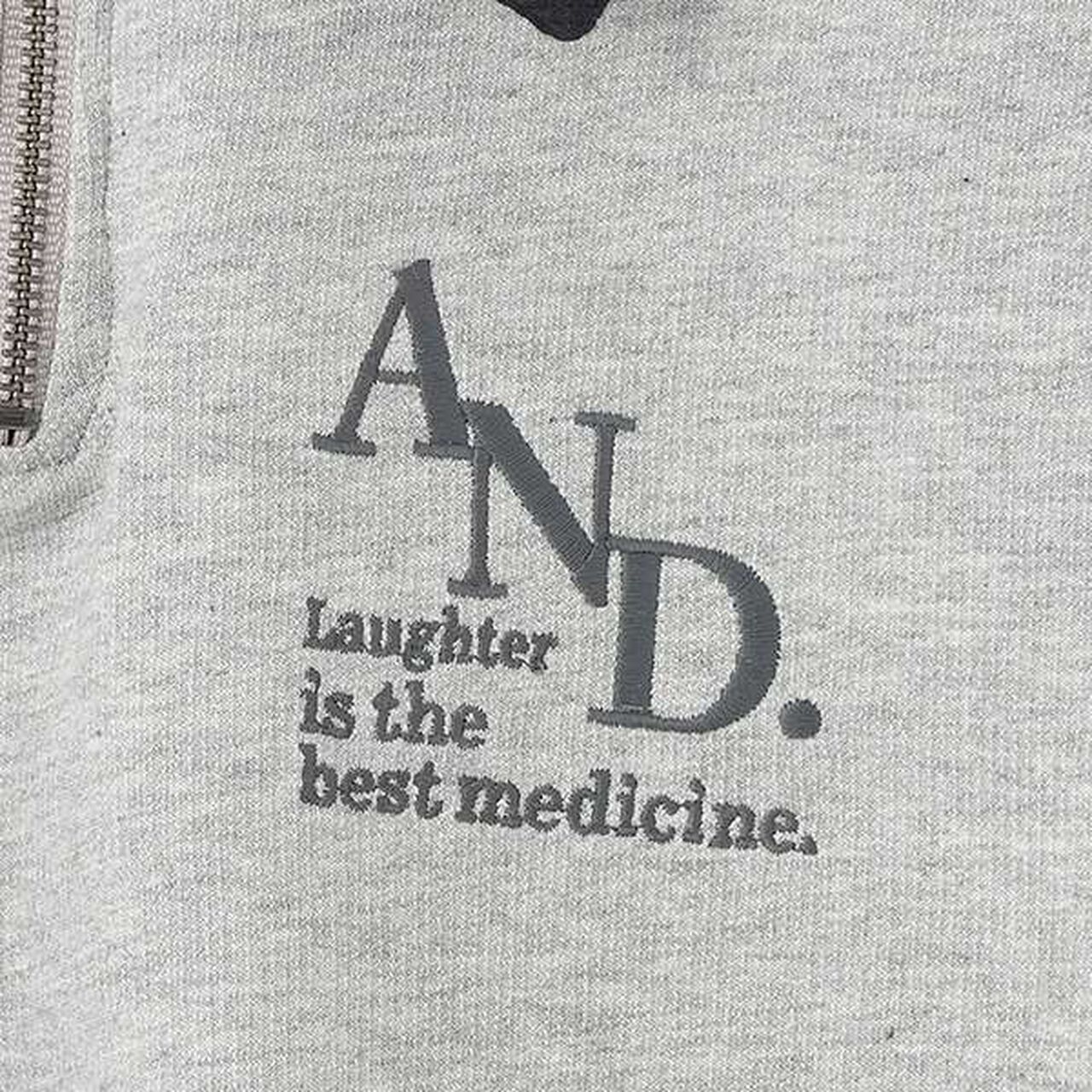 Half-Zip Wide Sweatshirt,Blue, large image number 4