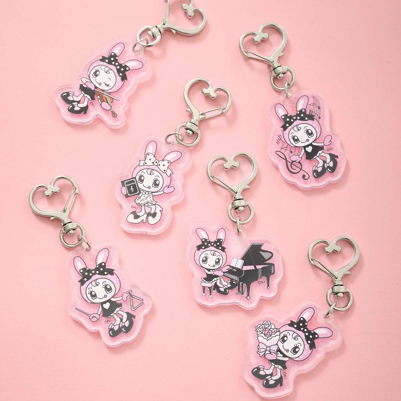 Berie-chan Random Acrylic Keychain♪,Multi color, large image number 0