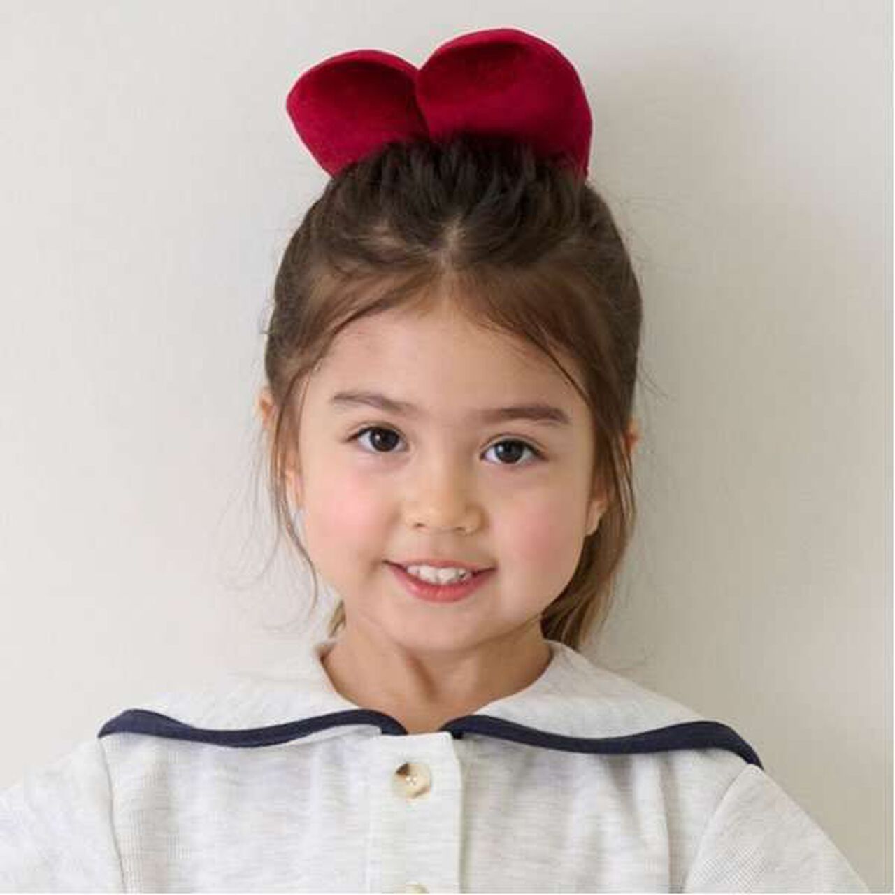 BIG Heart Chouchou,Red, large image number 13