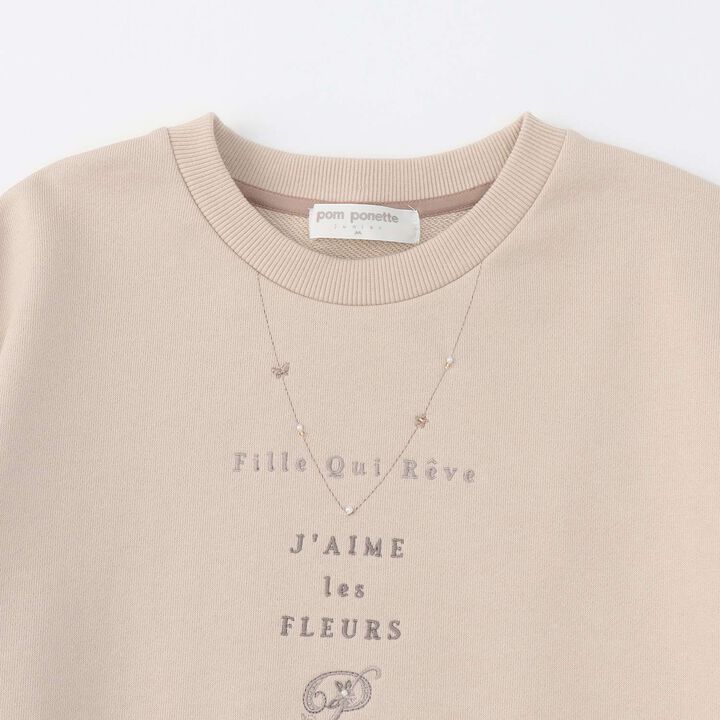 Necklace Logo Top,Black, medium image number 2